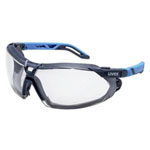 uvex 9183180 i-5 safety glasses UV protection blue/grey EN 166/170