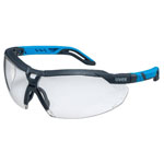 uvex 9183415 i-5 safety glasses grey/blue max security comfort