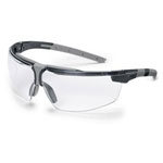 uvex 9190175 i-3 safety glasses UV protection grey/black sporty design