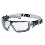 uvex 9192680 pheos safety glasses UV protection grey/black EN 166/170