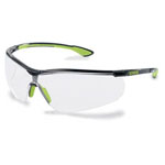uvex 9193265 sportstyle safety glasses UV protection green/black EN 166/170