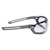 uvex 9199180 x-fit safety glasses UV protection Grey EN 166/170