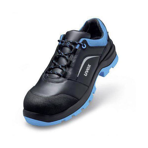 UVEX 2 Xenova 9556245 Scarpe Antinfortunistiche S3 SRC Uomo - Taglia 45, Nero/Blu