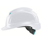 uvex 9772042 pheos planet hard hat white bio-based plastic adj. fit