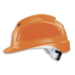 uvex 9772230 pheos hard hat orange sporty lightweight with ventilation