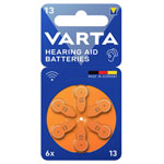 Varta 24606101416 ZA 13 Zinc Air Hearing Aid Batteries 1.4V Mercury-Free