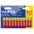 Varta 4706101410 Longlife Max Power AA Batteries 10 Pk Leakproof 1.5V