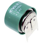 Varta 55608602059 V2/80H-SLF Button Cell 80mAh NiMH 2.4V Rechargeable