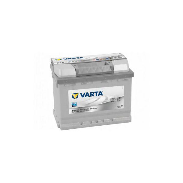 Varta 563400061 3162 Silver Dynamic Car Battery 12V 63Ah T1 High P...