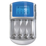 Varta 57070201451 LCD Charger Modern Display USB-IN NiMH AAA/AA