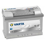 Varta 574402075 3162 Silver Dynamic Car Battery 12V 74Ah Reliable Durable