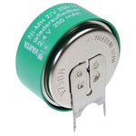 Varta 610250-020359 V2/250H-SLF Button Cell 250H NiMH 250mAh 2.4V Rechargeable