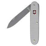 Victorinox 0.8000.26 Pionier Folding Knife Silver Alox Textured Handle