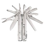 Victorinox 3.0327.MKB1 Swiss Tool MX Clip Multitool Silver Lockable Clip