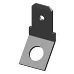 Vogt Verbindungstechnik 3856.65 Blade Connector 6.3mm 0.8mm 45° 500pcs