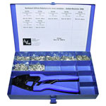 Vogt Verbindungstechnik 3990 Ring Terminal set 0.50-6mm² Silver 1001pcs