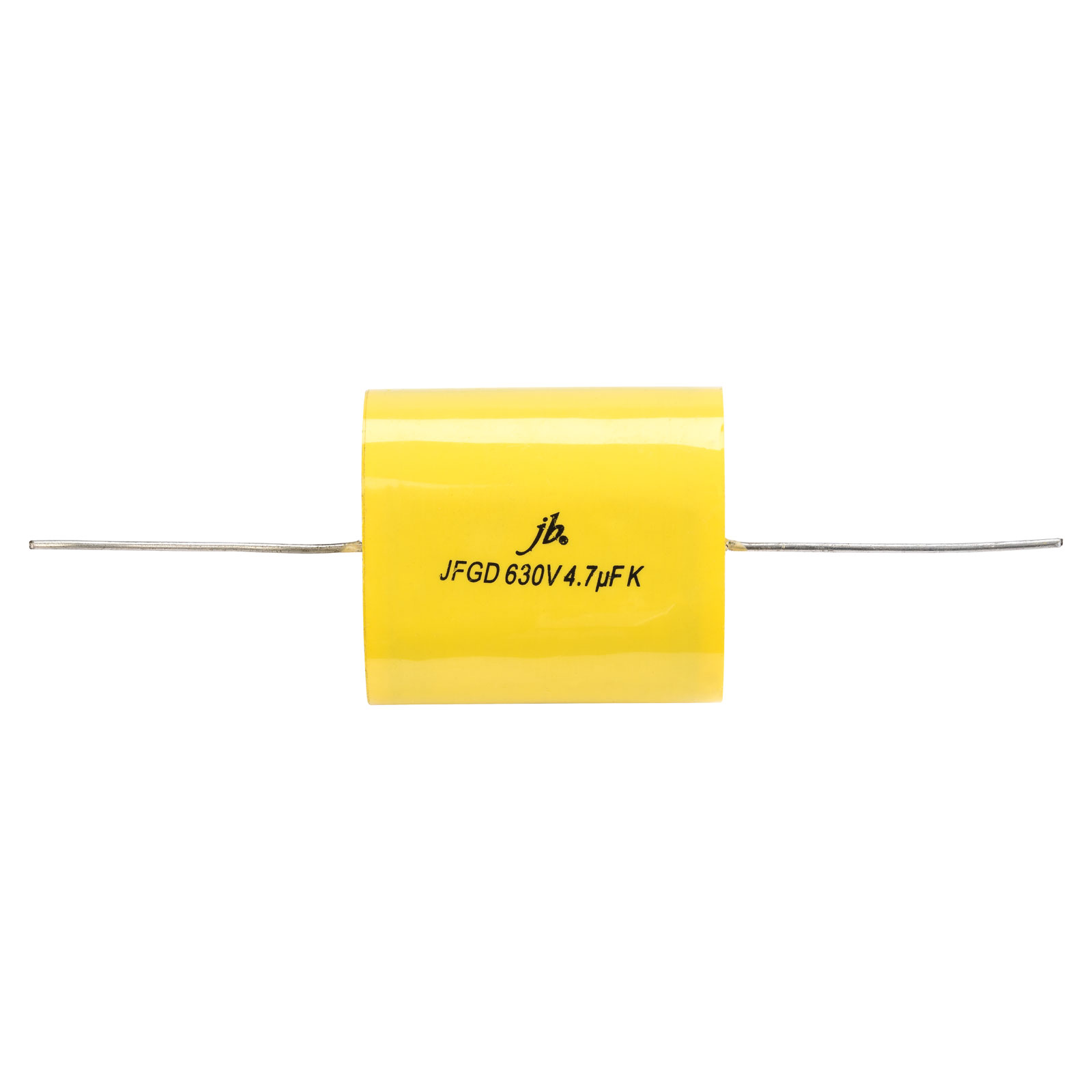 JB Capacitors JFGD 4.7uF 10% 630V Oval Axial Metallized Polypropylene ...