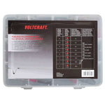 VOLTCRAFT417395 Alligator clip set Black Red Length: 230 mm 42