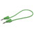 VOLTCRAFT MSB-300 Test lead Banana jack 4 mm 25.00 cm Green