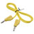 VOLTCRAFT MSB-300 Test lead Banana jack 4 mm 0.50 m Yellow