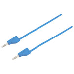 VOLTCRAFT MSB-300 Test lead Banana jack 4 mm 0.75 m Blue