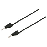 VOLTCRAFT MSB-300 Test lead Banana jack 4 mm 0.75 m Black