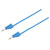VOLTCRAFT MSB-300 Test lead Banana jack 4 mm.50 m Blue