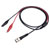 VOLTCRAFT MSC-100 BNC test lead 14.00 cm Black Red