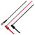 VOLTCRAFT MSC-101 BNC test lead .14 m Black Red