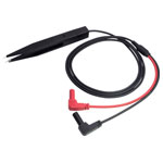 VOLTCRAFT MSL-503 Test lead 4 mm plug .14 m Black Red