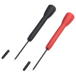 VOLTCRAFT MSS-101 Safety test probe set 2 mm socket Black Red Set