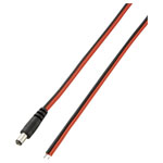 VOLTCRAFT VC10906535 Low power cable Low power plug - 5.5 mm 2.5 mm