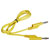 VOLTCRAFT Test lead Banana jack 4 mm Banana jack 4 mm.00 m Yellow