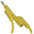 VOLTCRAFT Test lead Banana jack 4 mm Banana jack 4 mm.00 m Yellow