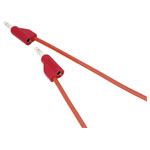 VOLTCRAFT MSB-100 Test lead 4 mm plug 4 mm plug.00 m Red