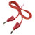 VOLTCRAFT MSB-100 Test lead 4 mm plug 4 mm plug.00 m Red
