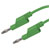 VOLTCRAFT Test lead Banana jack 4 mm Banana jack 4 mm.00 m Green