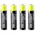 VOLTCRAFT Endurance AAA battery (rechargeable) NiMH 600 mAh.2 V 4
