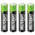 VOLTCRAFT HR03 AAA Battery (Rechargeable) NiMH 1100 mAh 1.2V 4 Pack