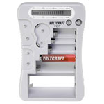 VOLTCRAFT Battery tester VC1T reading range1.5 V 3 V 6V 9 V Battery VC