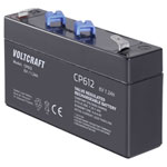VOLTCRAFT CE6V1,2Ah VC12713930 VRLA 6V.2 Ah 97 x 58 x 24mm 4.8mm battery