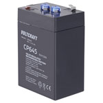 VOLTCRAFT CE6V4,5Ah VC12713940 VRLA 6V 4.5 Ah 70 x07 x 47mm 4.8mm battery