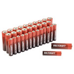 VOLTCRAFT Battery set AA AAA 34 Incl. case