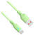 Akyga AK-USB-64 USB cable USB-A plug, USB-C® plug 1 m Green