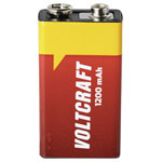 VOLTCRAFT VC9V-Li-1200mAh 9 V PP3 battery Lithium200 mAh 9 V