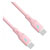 Akyga AK-USB-66 USB cable USB-C® plug, USB-C® plug 1 m Rose