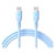 Akyga AK-USB-68 USB cable USB-C® plug, USB-C® plug 1 m Blue