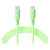 Akyga AK-USB-69 USB cable USB-C® plug, USB-C® plug 1 m Green