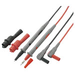 VOLTCRAFT MS-2 Safety test lead et Banana jack 4 mm Test probe Black Red Set