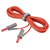 VOLTCRAFT VC8063355 Safety test lead Banana jack 4mm5.00 m; Red; MSB-5010 A